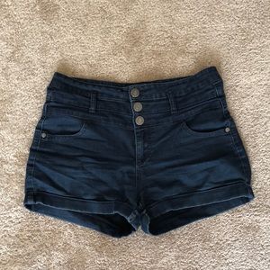 Celebrity Pink High Waisted Jean Shorts